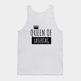 Queen of lasertag Tank Top